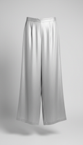 Pantalón palazzo platino tenue